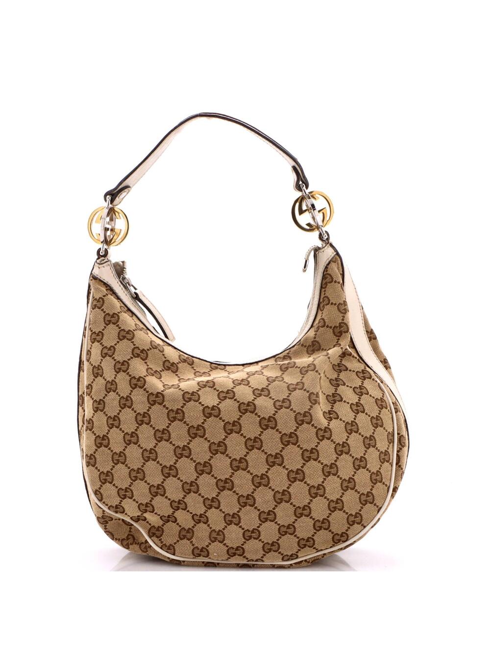 Gucci Twins Hobo Gg Canvas Medium #331690G85B